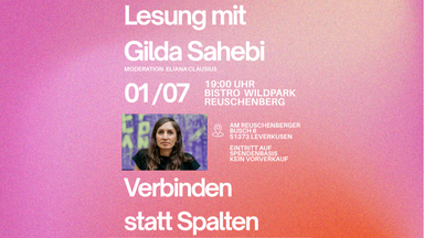 Lesung mit Gilda Sahebi