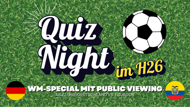 Quiz Night: WM-Special OPEN AIR
