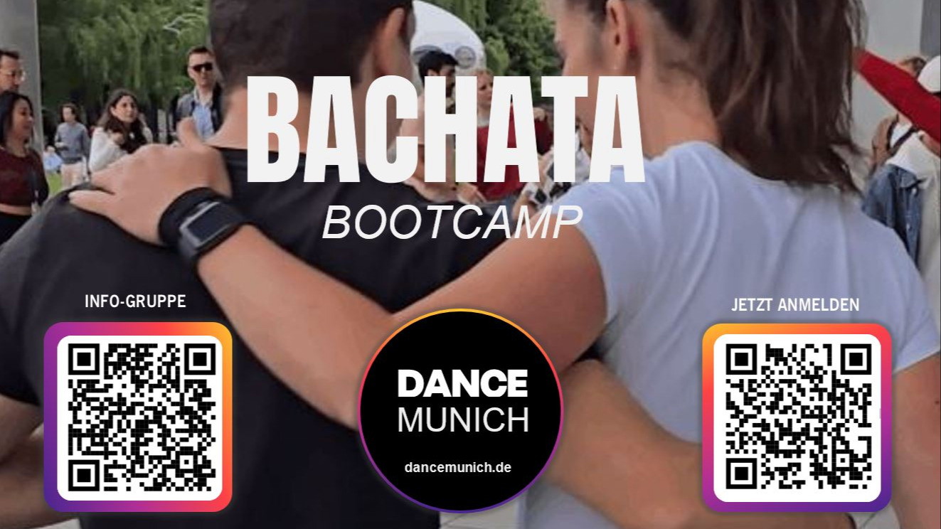 Bachata Intensivkurs - Bachata tanzen lernen in 3 Stunden -  Tanzkurs für Singles / für Paare (ohne Vorkenntnisse) - dancemunich.de