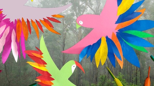 Kreativ-Werkstatt: Federflug im Regenwald (Für Familien mit Kindern von 3 bis 6 Jahren)