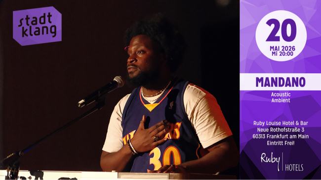 «stadtklang» mit MANDANO | Live @ Ruby Louise Hotel & Bar