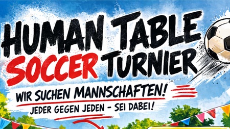 Die Wachmannstrasse e.V. - Human Table Soccer Turnier 2026