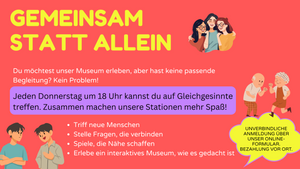 Gemeinsam statt allein - Im Museum des Schmerzes und der Liebe