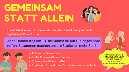 Gemeinsam statt allein - Im Museum des Schmerzes und der Liebe