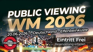 Fußball-WM 2026 Public Viewing Pirschheide Potsdam - Deutschland vs. Elfenbeinküste