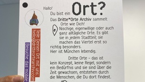 DEIN ORT IM DRITTE*ORTE ARCHIV: FORSCHER*INNENTREFFEN