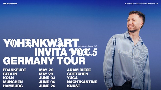 YOHENKWART INVITA VOL. 5 GERMANY TOUR