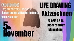 Fun Life Drawing @Queer Zentrum Mannheim