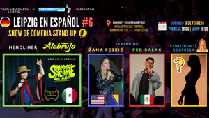 Leipzig en Español #6 - El showcase de comedia stand-up  ¡Primero del año!