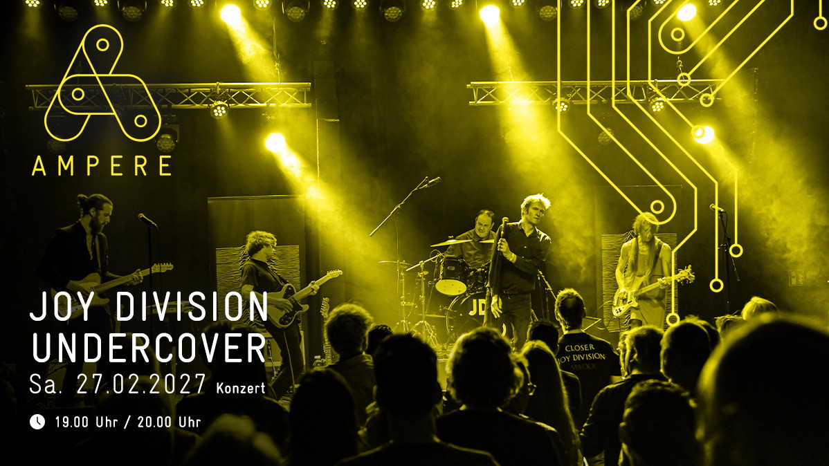 Titelbild der Veranstaltung Joy Division Undercover