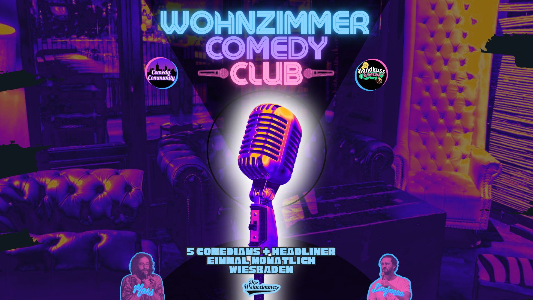 WOHNZIMMER COMEDY CLUB | Deutsche Stand-Up Comedy in Wiesbaden