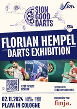 Florian Hempel Exhibition by Sion Good Darts