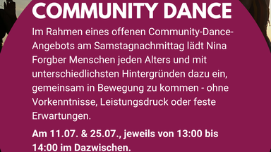 Community Dance mit Nina Forgber