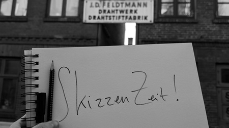 Rundgang & Zeichenworkshop: „Altonaer SkizzenZeit“