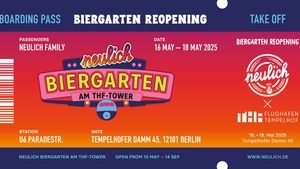 Day Rave ☀️🪩  REOPENING RAVE Neulich Biergarten am THF-Tower