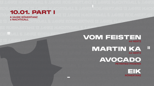 6 Jahre Römertanz w/ 44 Hertz