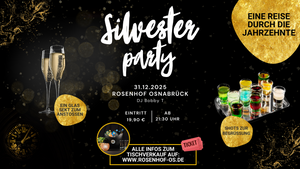 Silvester Party – Eine Reise durch die Jahrzehnte,