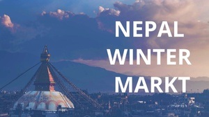 Winter Nepal Bazaar