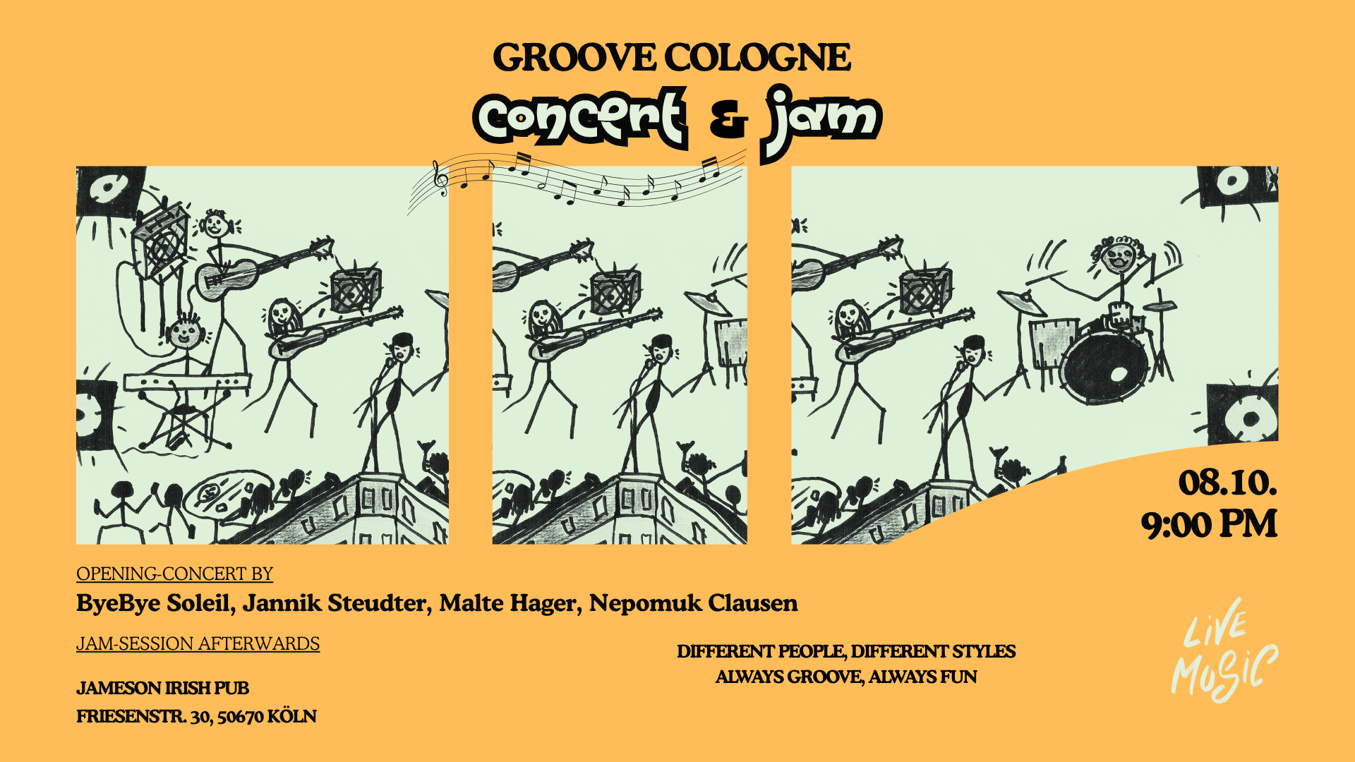 Groove Cologne - Concert & Jam-Session