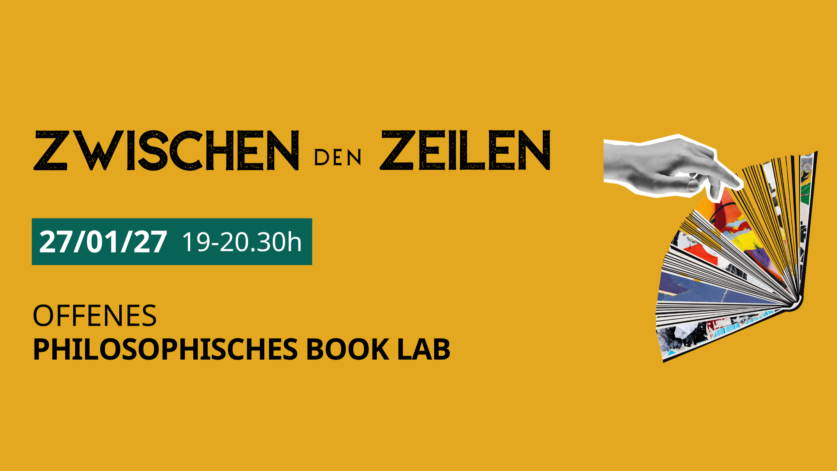 ZWISCHEN den ZEILEN: Book Lab für Denken, Dialog und gutes Leben