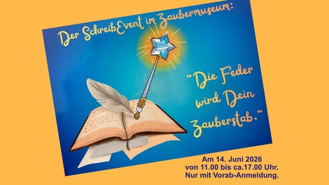 Die Feder wird Dein Zauberstab