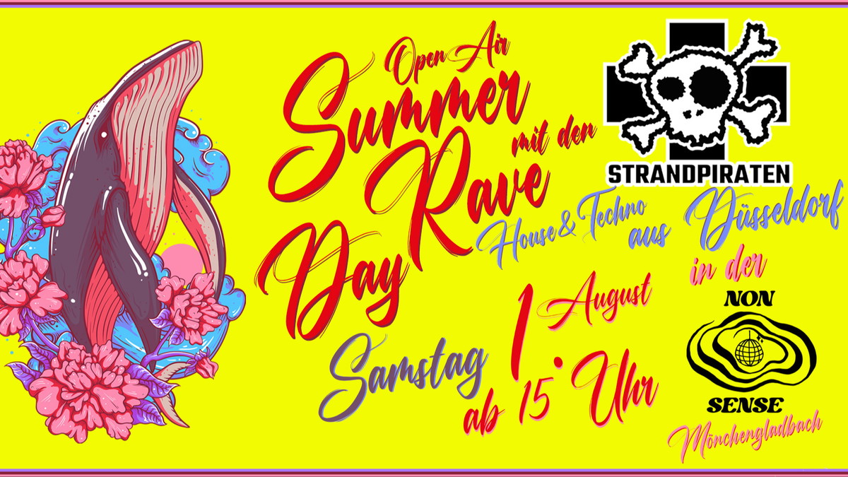 Open Air Summer Day Rave mit den Strandpiraten