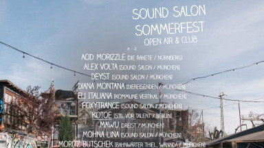 Sound Salon Sommerfest mit Kotoe – Open Air & Club