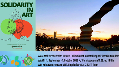 "Life in Crisis - Solidarity in Art" Klimakunst-Ausstellung + interkulturelles Begleitprogramm