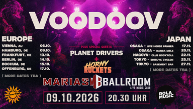 VOODOOV // Post Funk from Finland // Planet Drivers & Horny Rockets