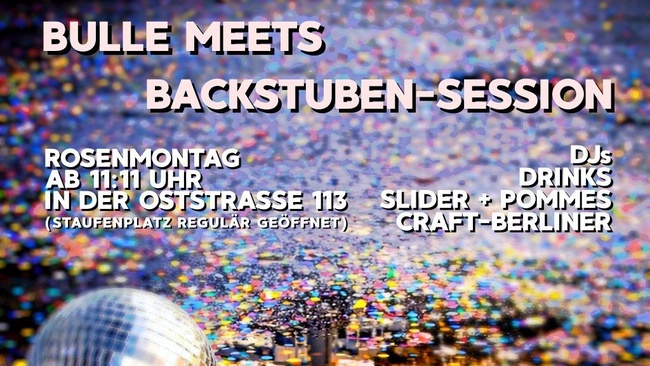 Rosenmontag wird gesprudelt!