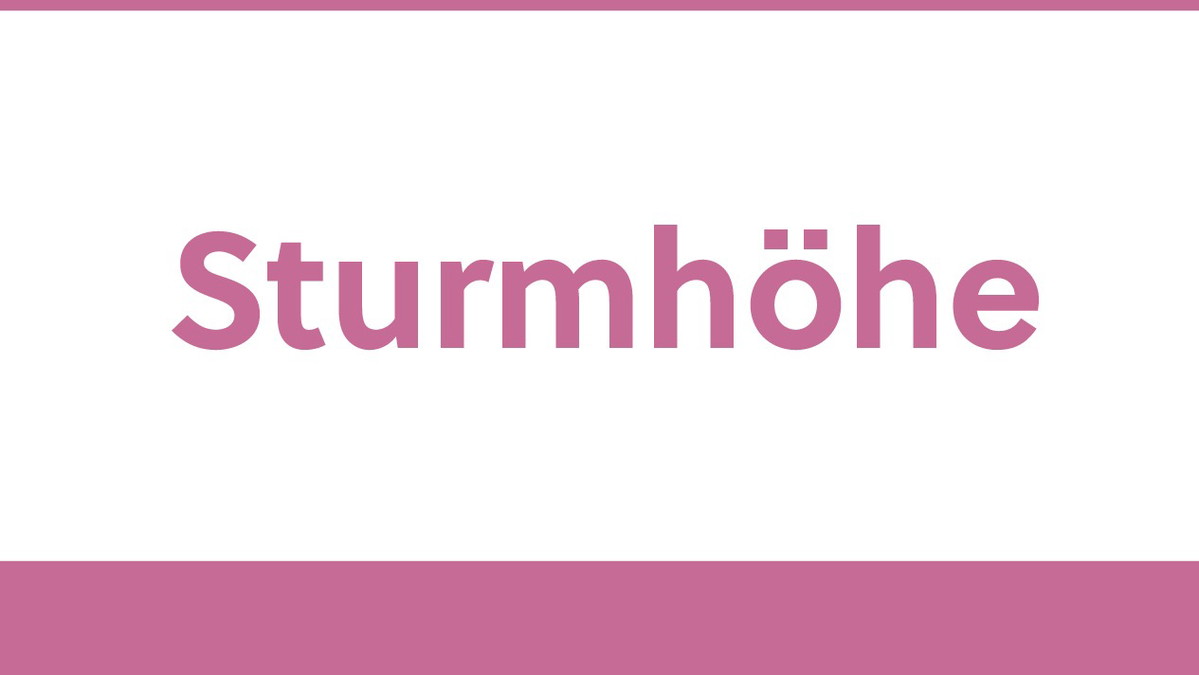 Sturmhöhe