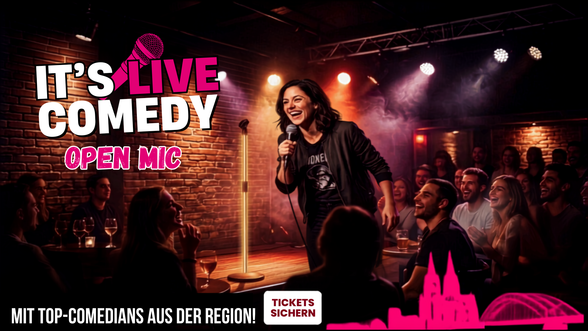 It's Live Comedy "OPEN-MIC"