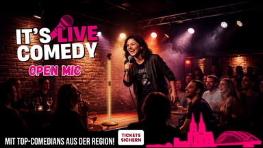 It's Live Comedy "OPEN-MIC"