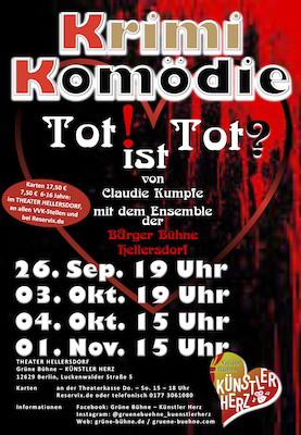 Tot ist Tot - Kriminalkomödie
