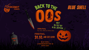 "BACK TO THE 00s - Halloween Special" - Mit DJ Sly By und DJ Jeffem