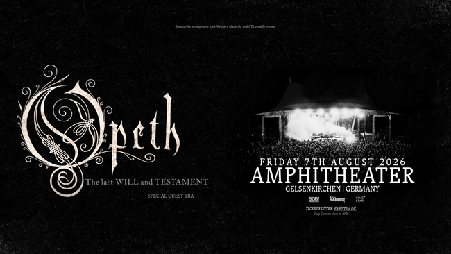 OPETH | Gelsenkirchen