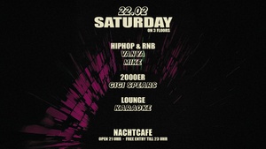 Saturdays at Nachtcafe (on 3 Floors)