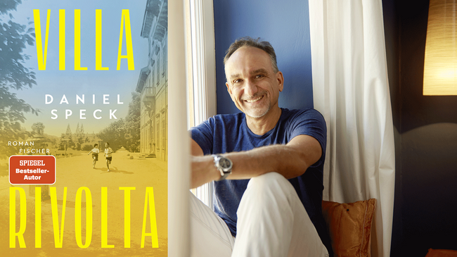 »VILLA RIVOLTA« BUCHPREMIERE MIT DANIEL SPECK