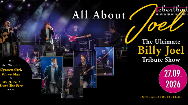 All About Joel - Die ultimative Billy-Joel-Tribute-Band