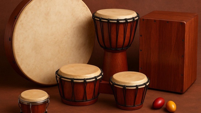 »Percussion mit Mahdi Gholi Zadeh« – Workshop