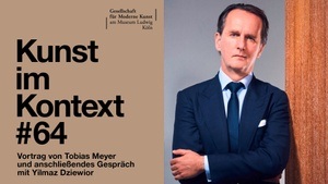 Kunst im Kontext #64 Vortrag von Tobias Meyer im Kino des Museum Ludwig