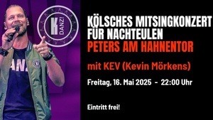 MitSingKunzät vür Naaksüüle, kostenloses Mitsingkonzert mit KEV (Kevin Mörkens)
