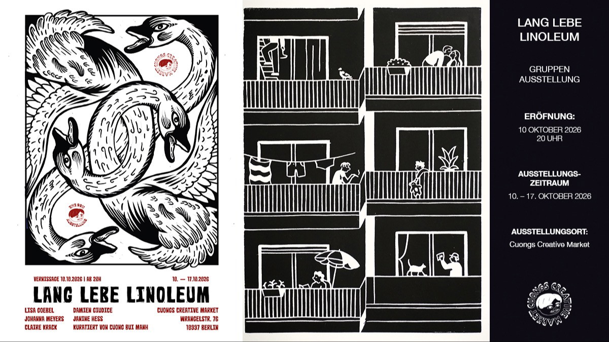 Lang Lebe Linoleum / Gruppen Ausstellung