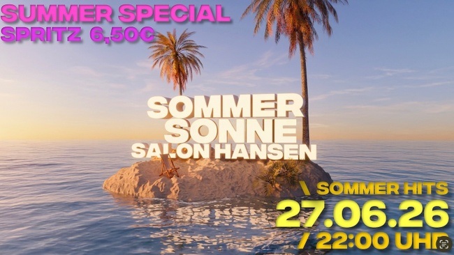 Sommer Sonne Salon Hansen