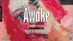 Malereiausstellung 'Awake' von Tosca Kohberg