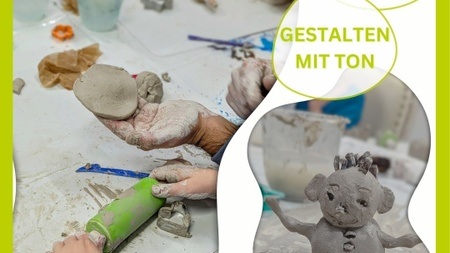 Familien-Workshop: Gestalten mit Ton