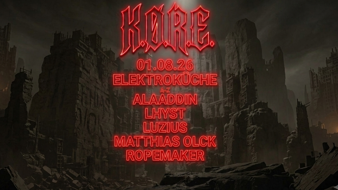 Techno Allianz x KØRE x Schranz Only x art of urban life x Elektroküche Köln