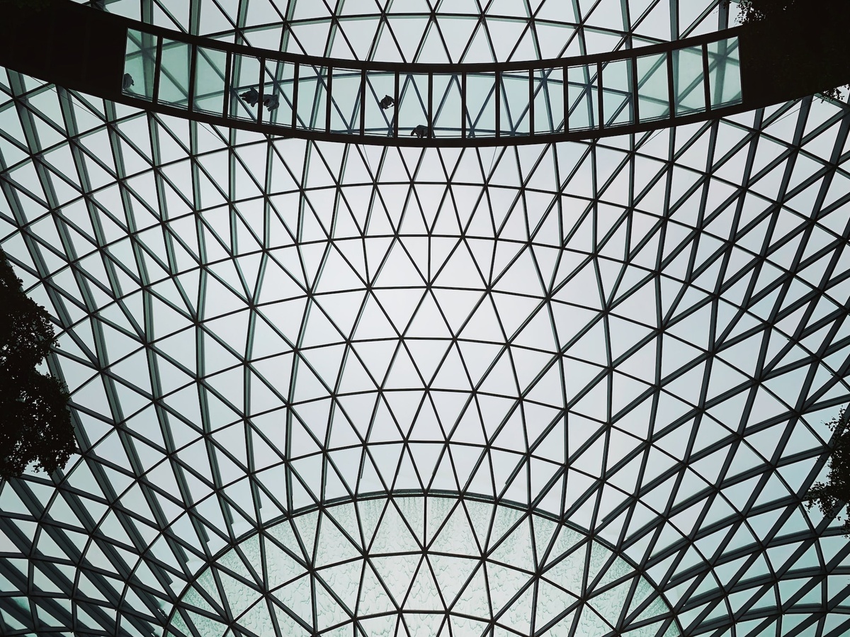 Wintermarkt am Flughafen