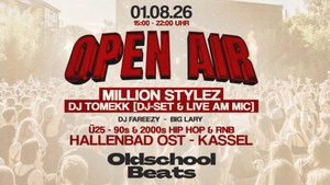 Oldschool Beats Open Air + Aftershowparty @ Hallenbad Ost Kassel