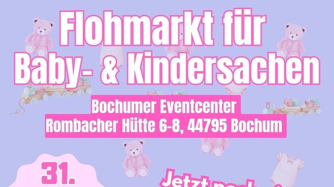 Indoor Kinderflohmarkt im Bochumer Eventcenter